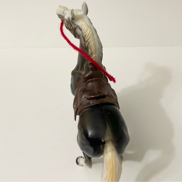 Vintage WS Horse Plastic Toy 7” Tall Hong Kong - Picture 11 of 16